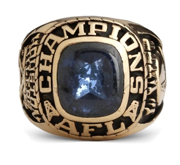 Houston Oilers 1960 AFL Championship Ring